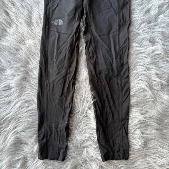 The North Face Leggings Sz S Full Length Activewear Black Workout Outdoors Women - Picture 3 of 11